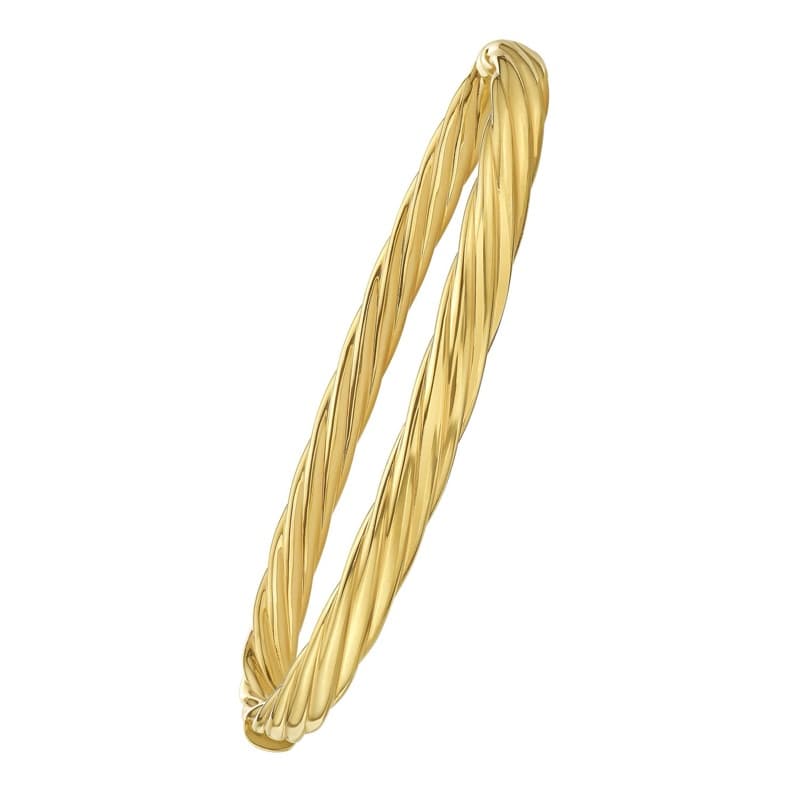 Bangle, 14K Yellow Gold