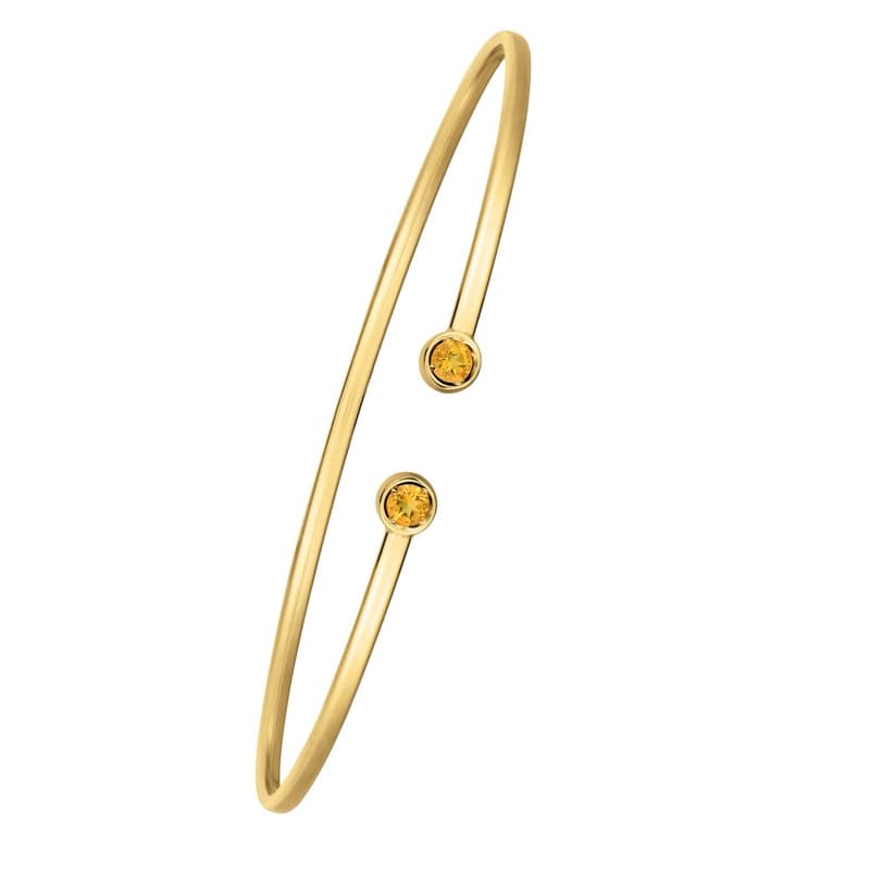 Brazalete Abierto, Oro Amarillo 14K