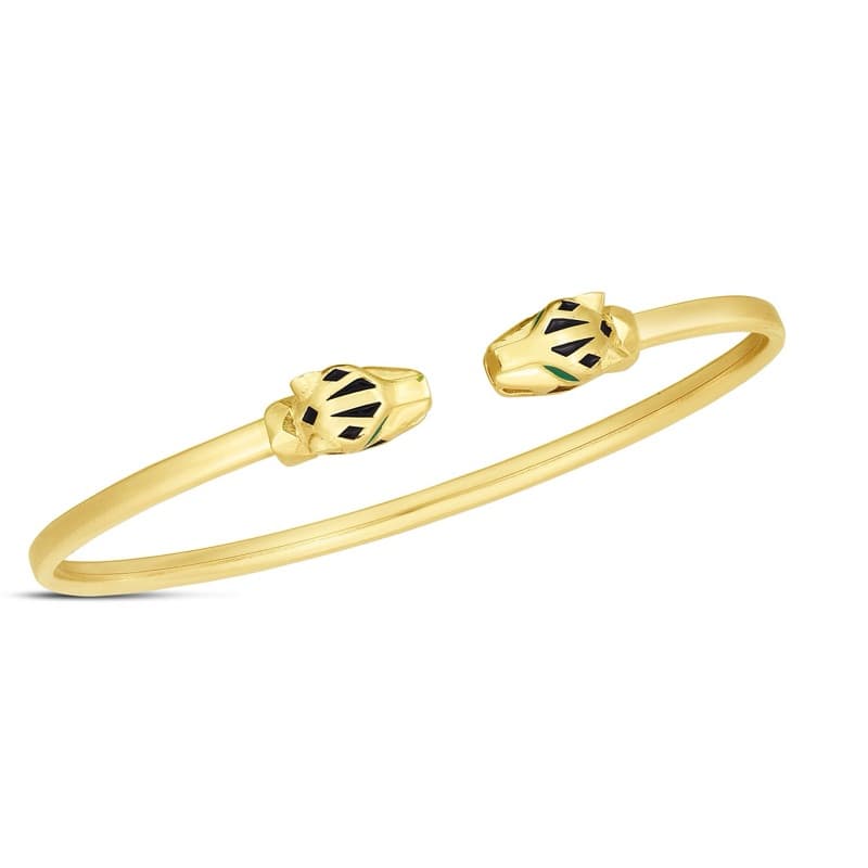 Cuff, 14K Yellow Gold