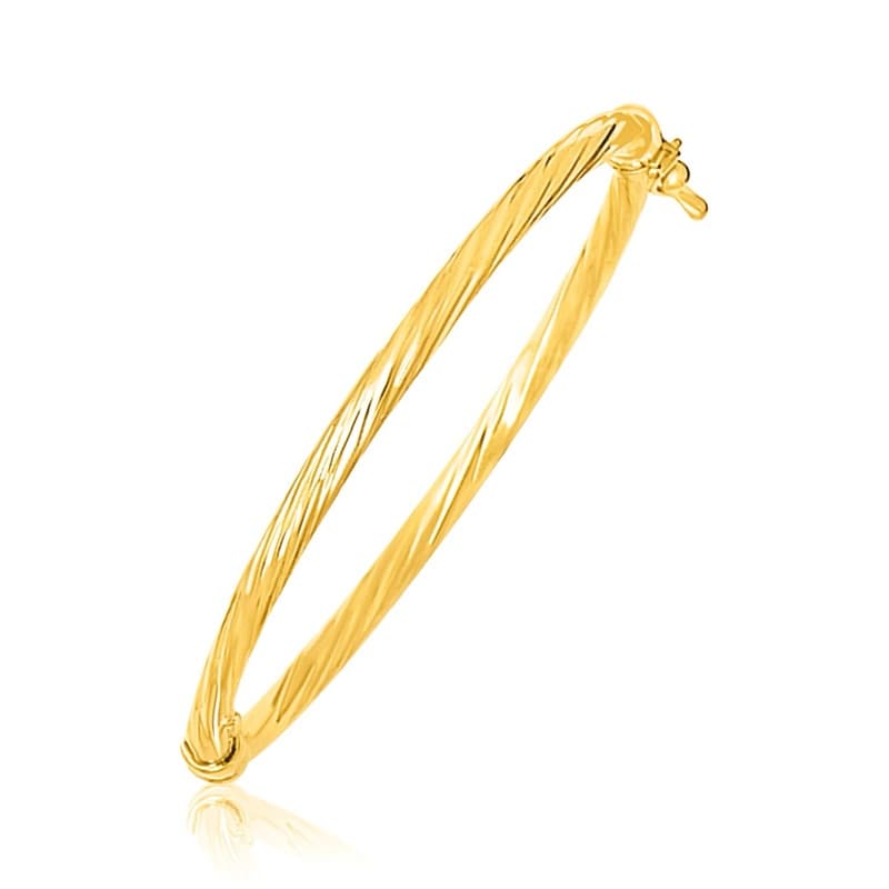 Esclava Rígida de Bebé, Oro Amarillo 14K