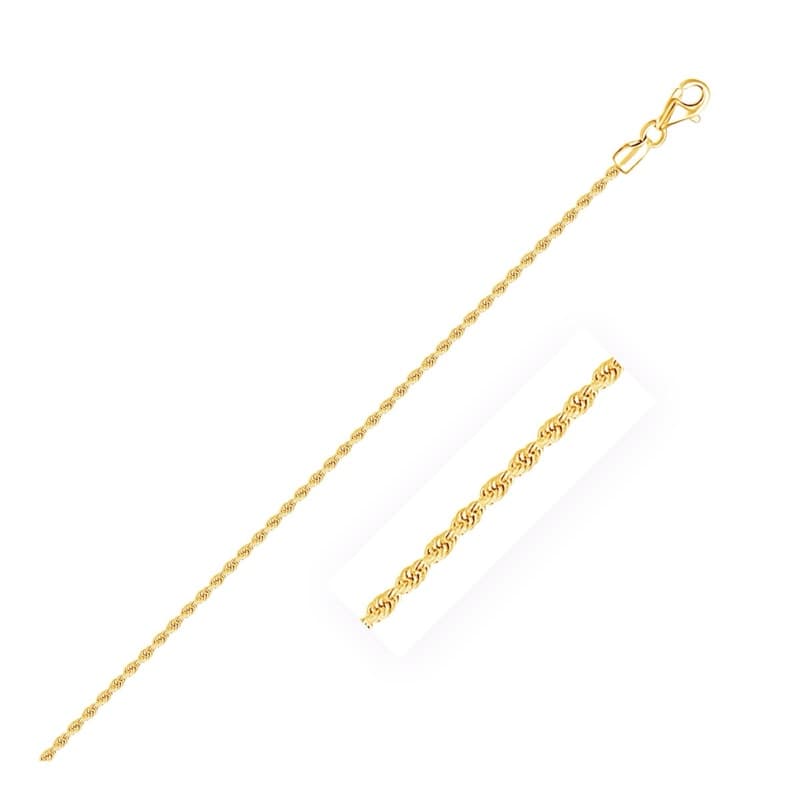 Anklet, 10K Yellow Gold