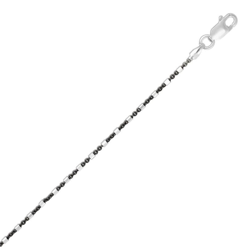 Fancy Anklet, Sterling Silver